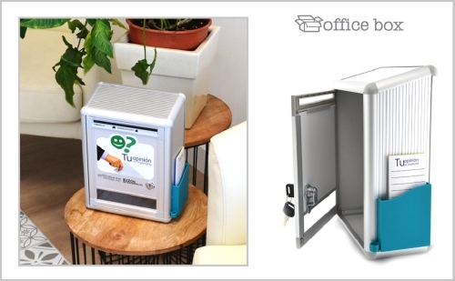 Cutie de sugestii Office box, material aluminiu